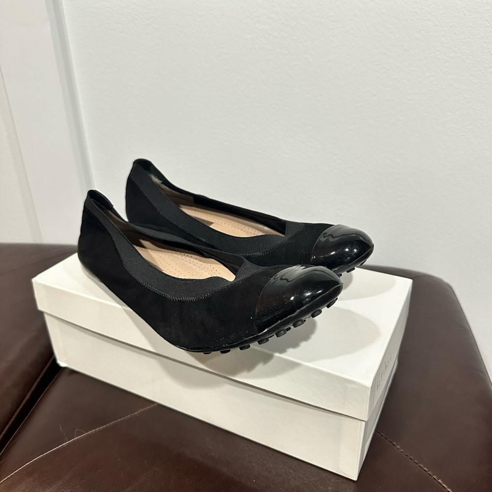Clorinda Antinori Black Ballet Flats - Size 39